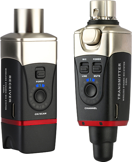 XVIVE U35 - 5.8 GHZ MICROPHONE WIRELESS SYSTEM - BLACK